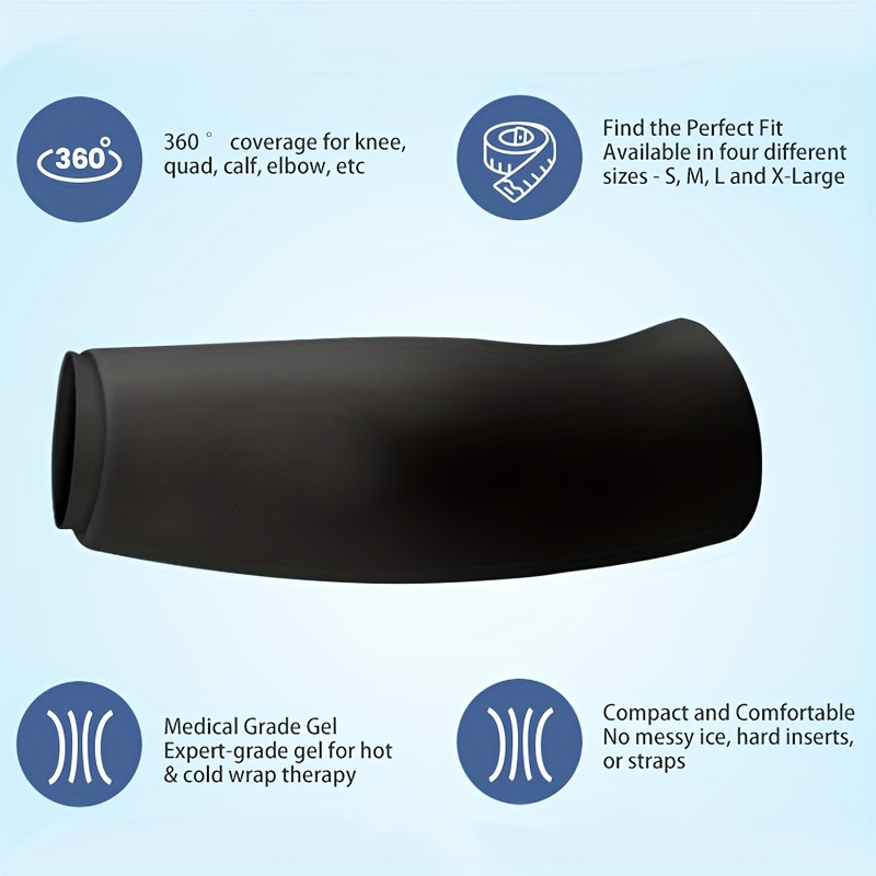 Elbow & Knee Ice Pack Compression Sleeve